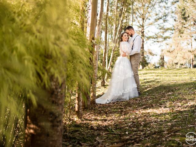 ENSAIO FOTOGRÁFICO de Aline & Anderson - Ensaio Fotográfico de Casal em Salto Ventoso em Farroupilha/RS