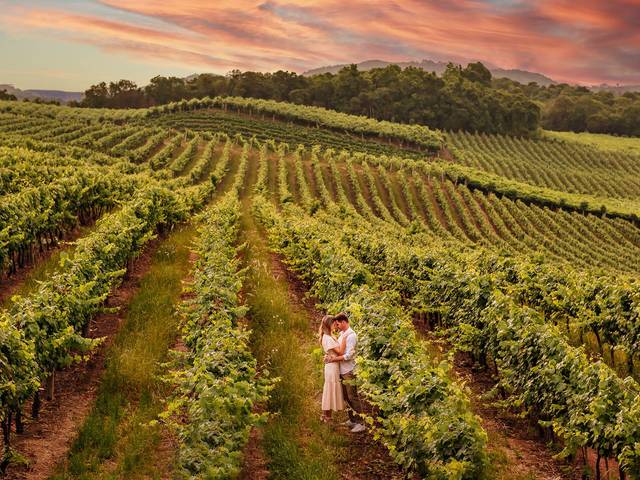 ENSAIO FOTOGRÁFICO de Andre & Luana - Ensaio Fotográfico de Casal no Vale dos Vinhedos em Bento Gonçalves