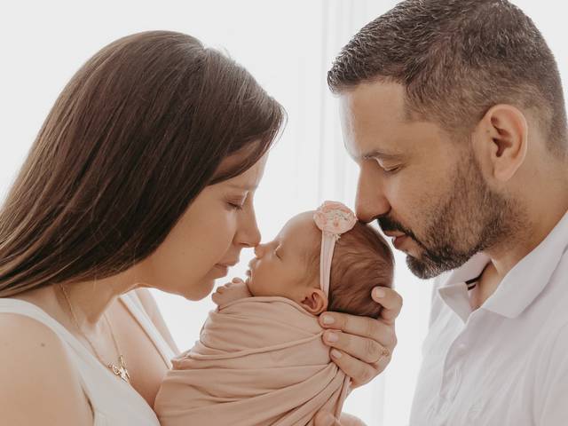 NEWBORN de Maria Alice - Primeiros dias