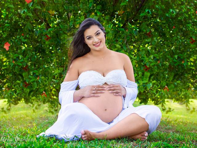 Ensaio Gestante de Á Doce Espera de Luiz Otávio