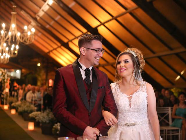 casamento de CASAMENTO KRATOS VINHEDO CAROL E JUNIOR