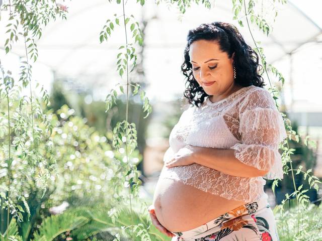 Gestante de À espera de Gabriel | Ensaio gestante