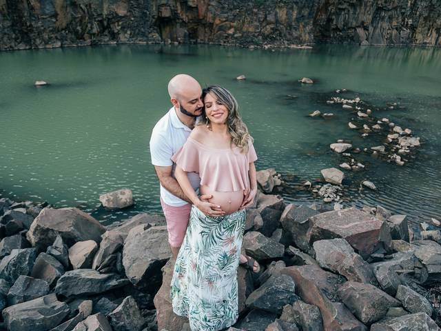 Gestante de À espera de Aurora | Ensaio gestante