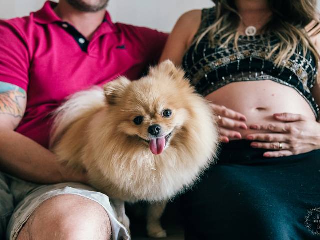 Gestante de  À espera de Isis | Ensaio gestante