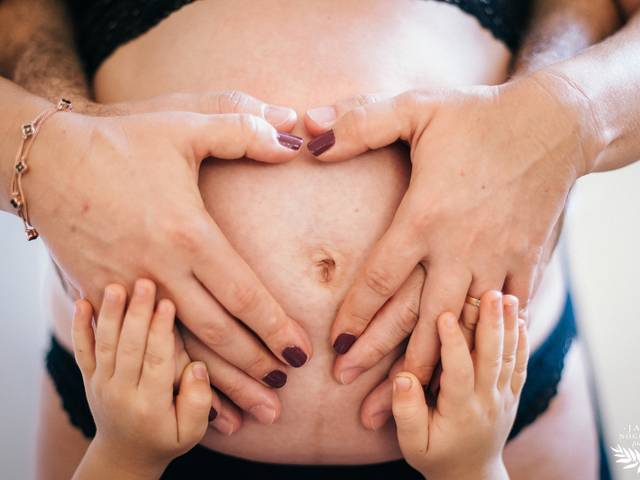 Gestante de À espera de René | Ensaio gestante