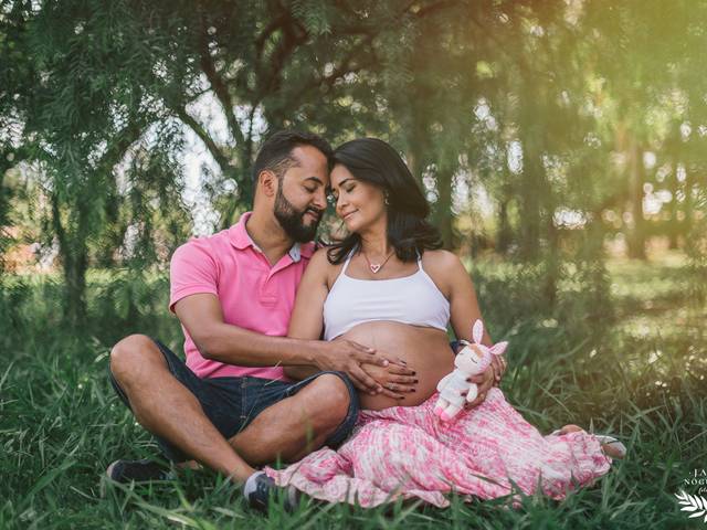 Gestante de À espera de Laura