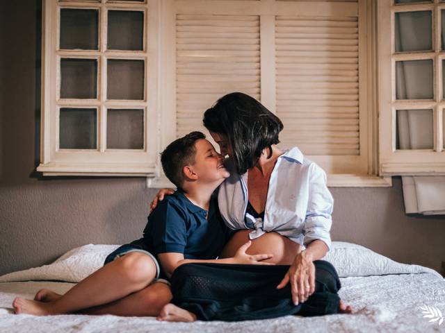 Gestante de À espera de Helena