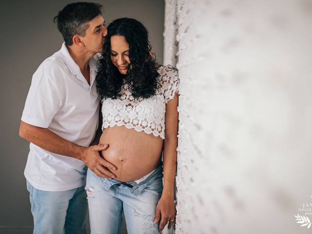 Gestante de À espera de João