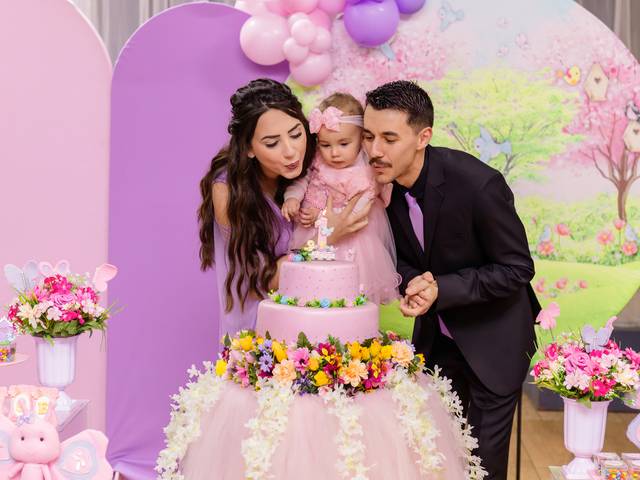 Aniversário de Luíse - 1 ano