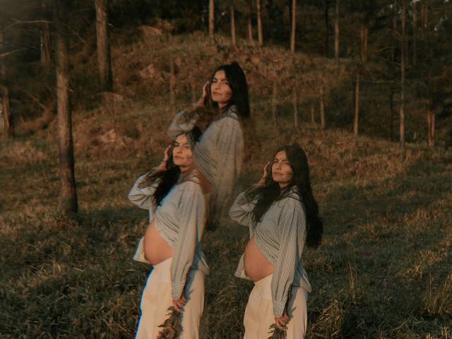 gestante de Gabrielle, à espera de: Ayla