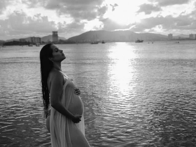 gestante de Alessandra, à espera de: Caio