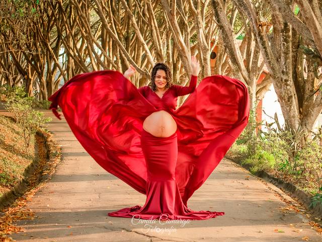 Gestante de Mariana - Espera da Mayla