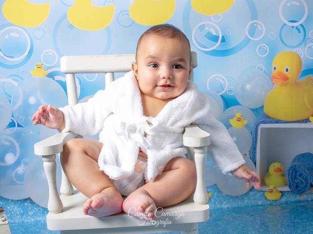 Acompanhamento  de Moises 6 meses.