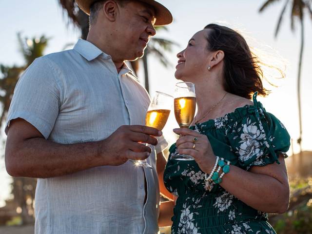 FAMÍLIA de 25 anos de casados
