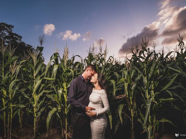 Gestante de Lauriane e  João Pedro