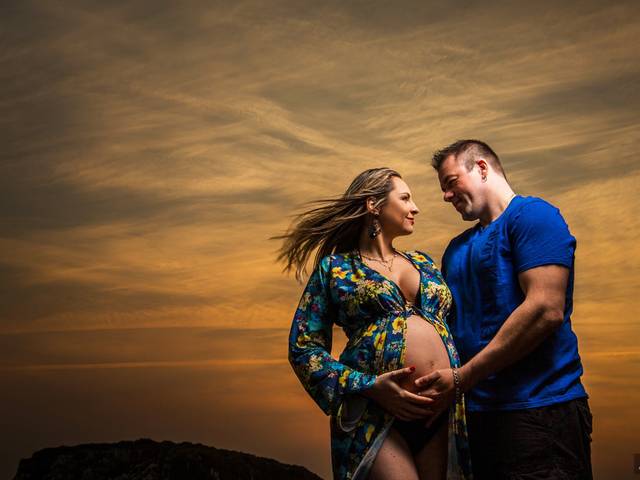 Gestante de Priscila e Denis