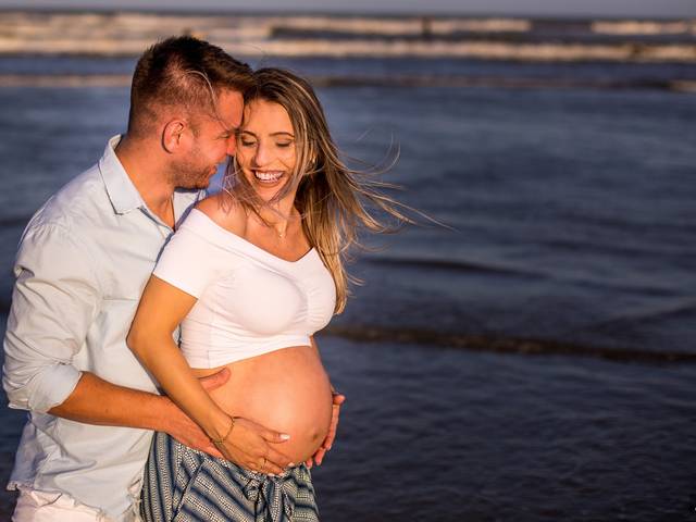 Gestante de Paty e Rafael