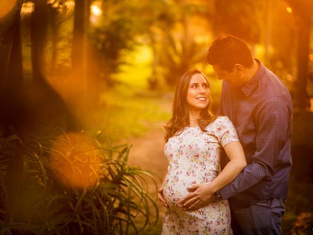 Gestante de Isadora e Fernando