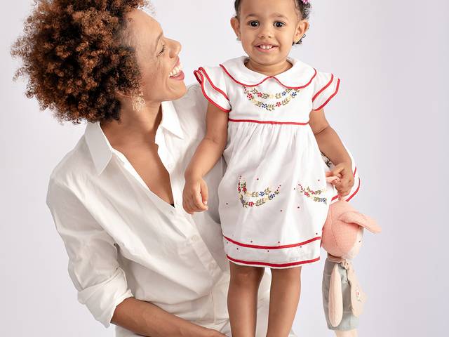 Família de Mãe e Filha