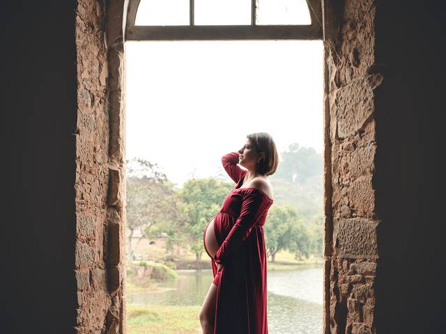 Gestante de Mamãe Camila