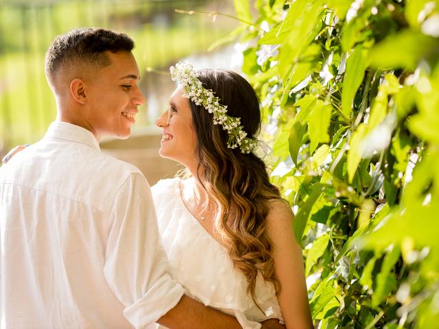 Save the date de Daphine e Wanderson