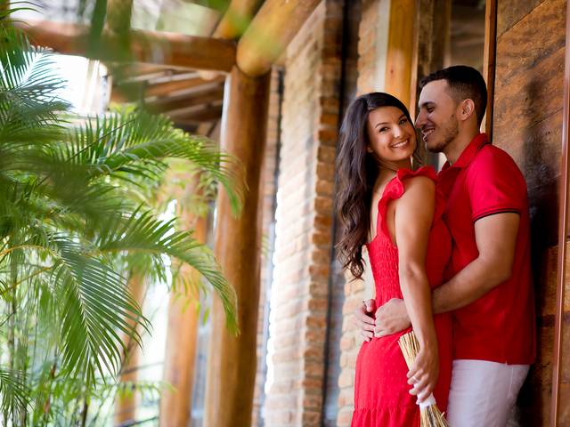 Save the date de Vanessa e Lendor 