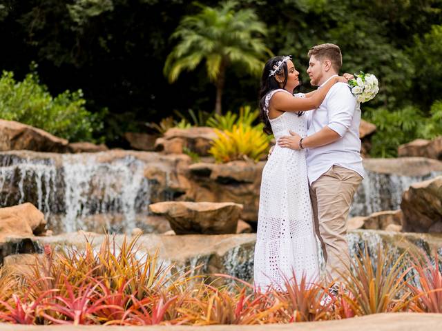 Save the date de Aline e Lucas