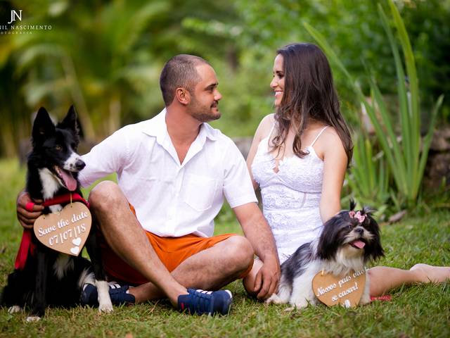 Save the date de Talita e Jonathan