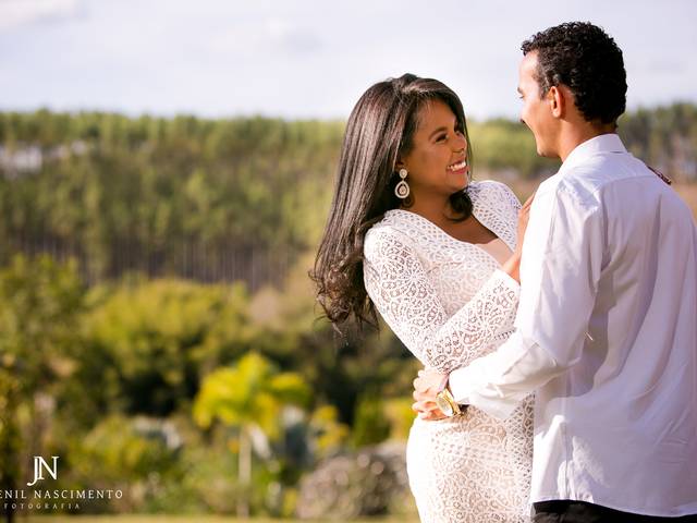 Save the date de Cecília e Kennedy