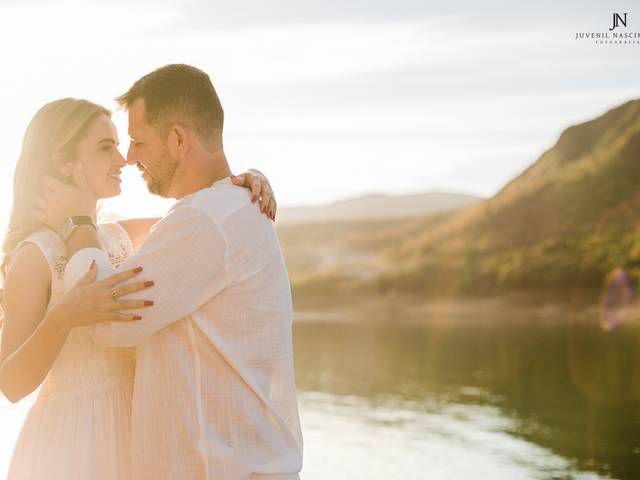 Save the date de Franciele e Hugo