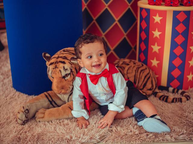 Aniversários de Oliver - 01 ano