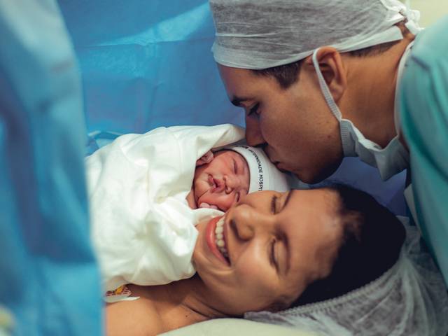Nascimentos de Dani | Cesárea