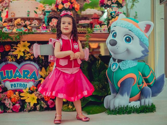 Aniversários de Luara - 03 anos 