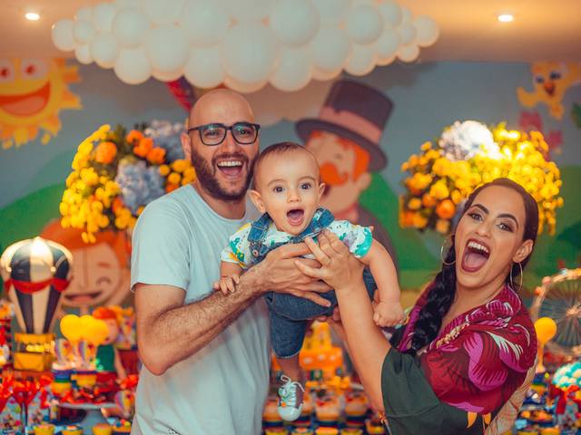 Aniversários de Pedro Ivo - 1 Ano