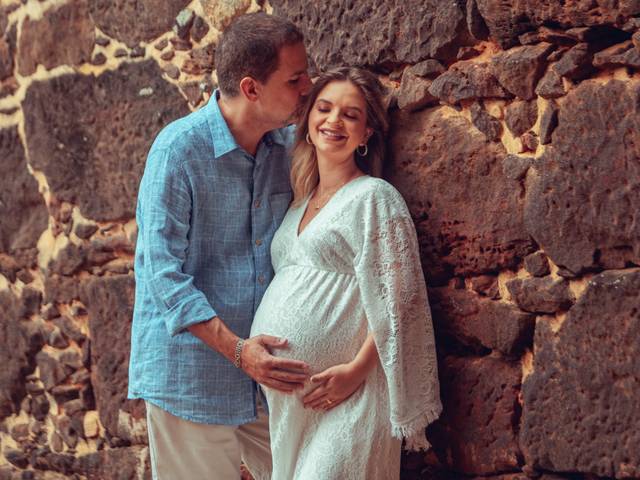 Gestantes de Bruna + André = André e Valentina