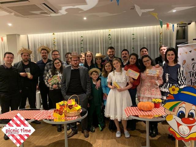 Internos de Festa junina!