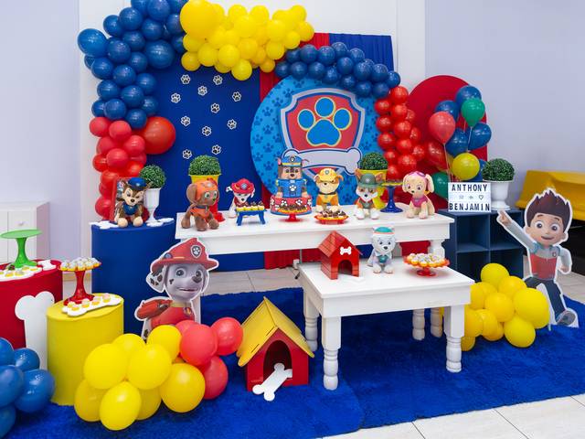 Eventos de Aniversário do Anthony e do Benjamin