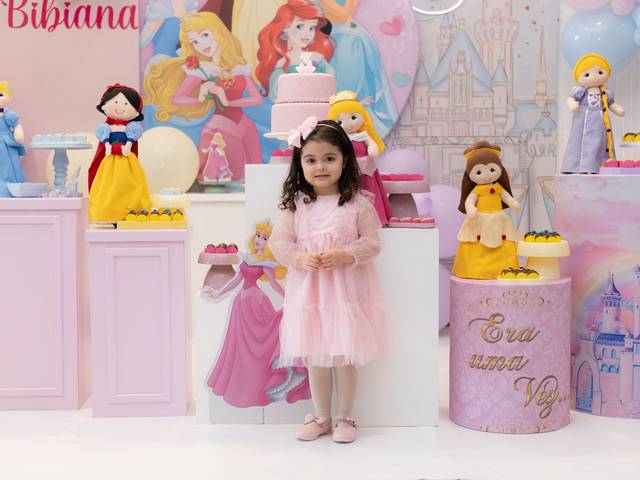 Eventos de 3 anos da Bibiana