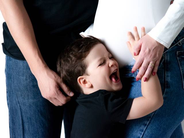 GESTANTE de Á espera de Laura