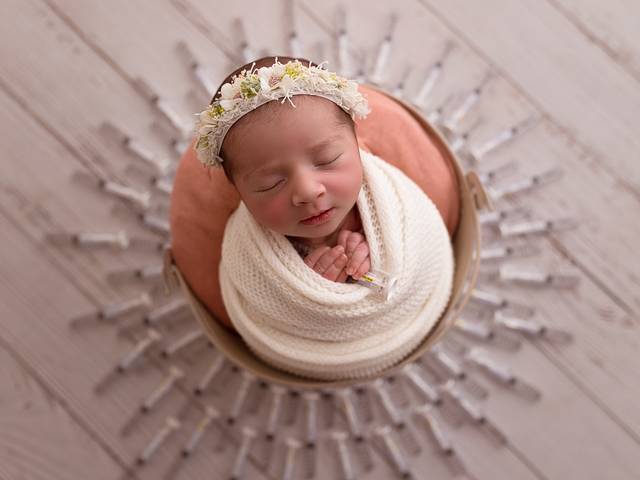 Newborn de Maria Julia - 7 dias