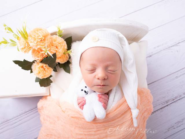 Newborn de Olívia 7 dias