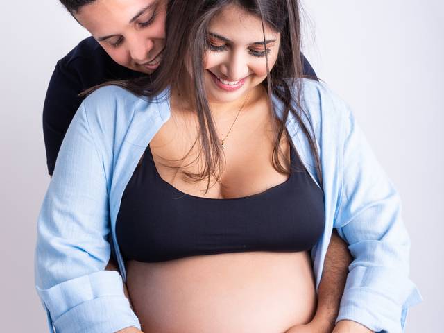 Gestante de A espera de Isaac