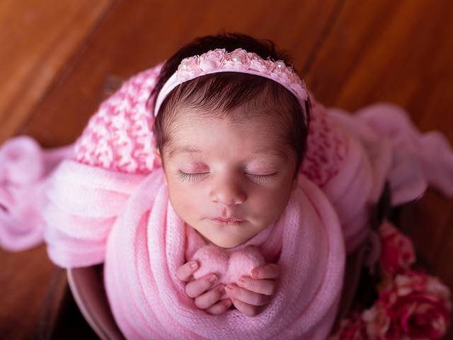 Newborn de Isadora 7 dias