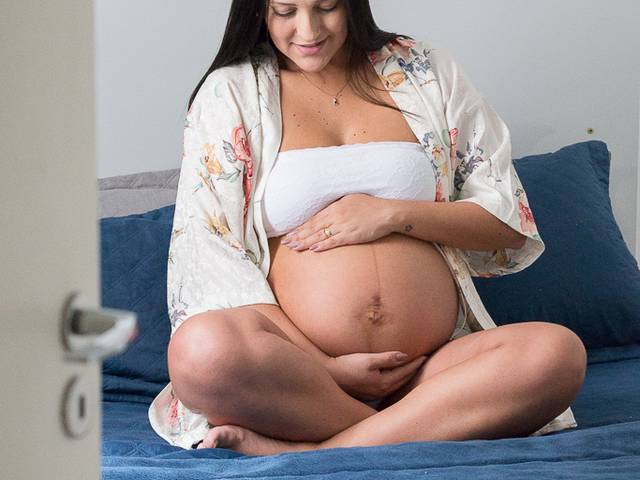 Ensaio Gestante de Ensaio Gestante Life Style - Kamila