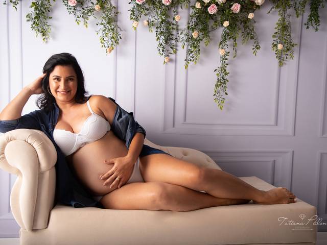 Ensaio Gestante de Ensaio Gestante Gabriela