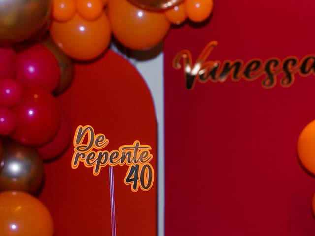 Aniversário de BDay - Vanessa - 40 anos