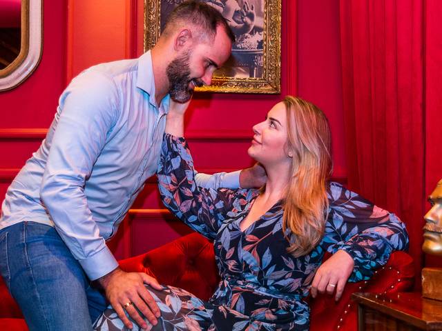Casal de Manuela e Adriano