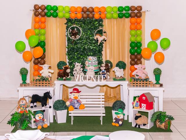 Aniversário de Vicente - 01 ano