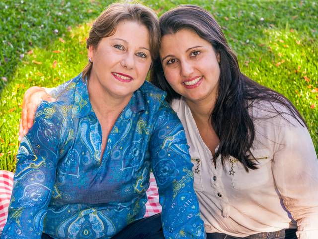 Álbum de Família de Dia das Mães - Lourdes e Bruna