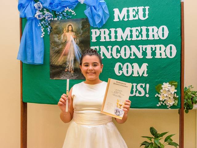 Comunhão/Confirmação de Comunhão da Laura